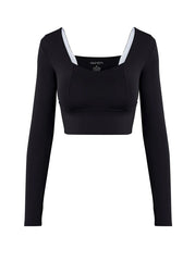 Uela Longsleeve Top Black