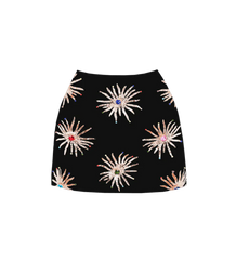 Callie Co-Ord Luxe Mini Skirt - Black