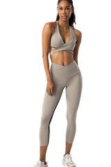 FUNFIT LEGGING - PEBBLE