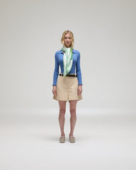 Christina High Rise Pleated Wide Short