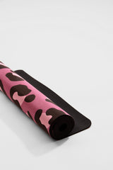 Amp Yoga Mat Purple Leopard Vegan Suede