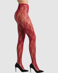 Venise Lace Fishnet Tights