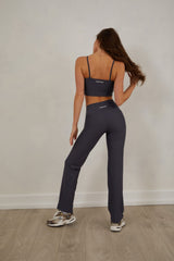 Flared Yoga Pants, Midnight-Blue