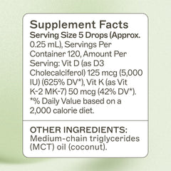 Vitamin D3/K2 Liquid
