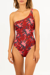 Alina One-Shoulder Swimsuit