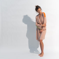 Lovely Break Robe Nude