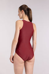 Yemaya One Piece Swimsuit Full Coverage ― Red
