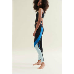 New Leggings - Caviar Black/Shoreline Blue/Sea Green