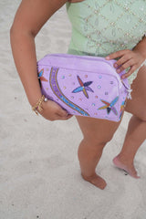 Lilac Crescent Wash Bag