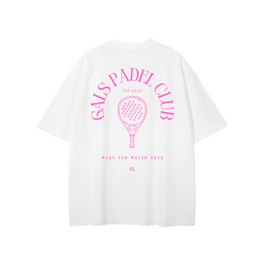 "Gals Padel Club" T-Shirt - Fortyluv X Gals of Dorset