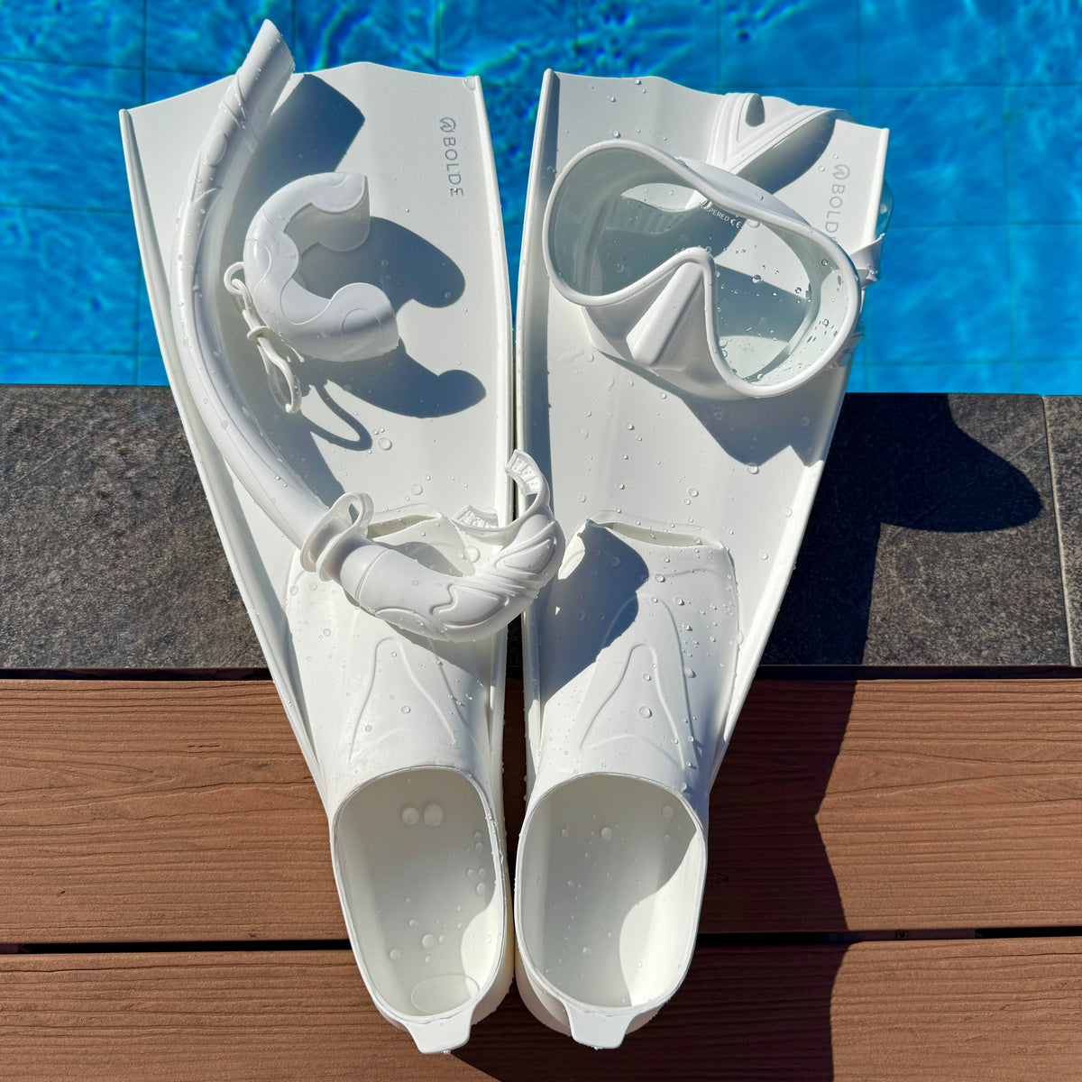 The BOLDE Ocean Set - Fins, Mask & Compact Snorkel