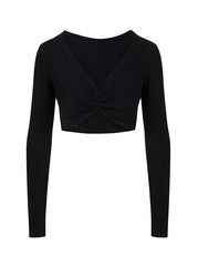 Yasmine Longsleeve Top Black