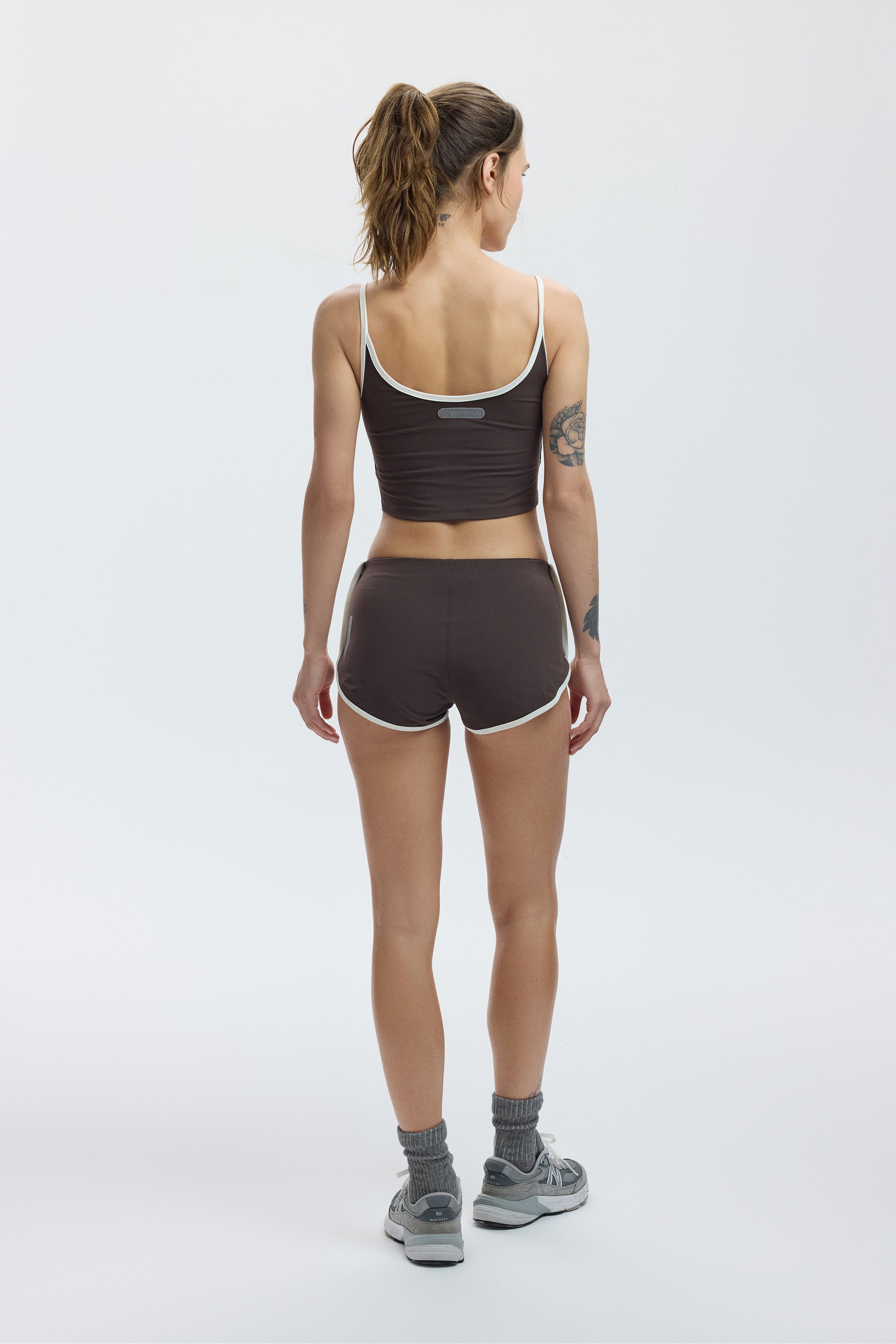 VINTAGE SPORTS SHORTS - ESPRESSO MARTINI