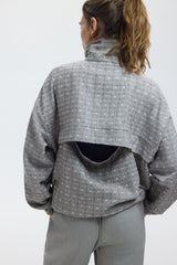 CORA SWEATSHIRT - ASH GRID