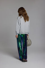 GLAZE PANTS - IRREDEDCENT GREEN