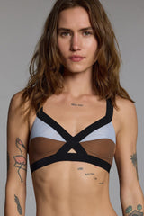 GLITZ BRALETTE - TAUPE