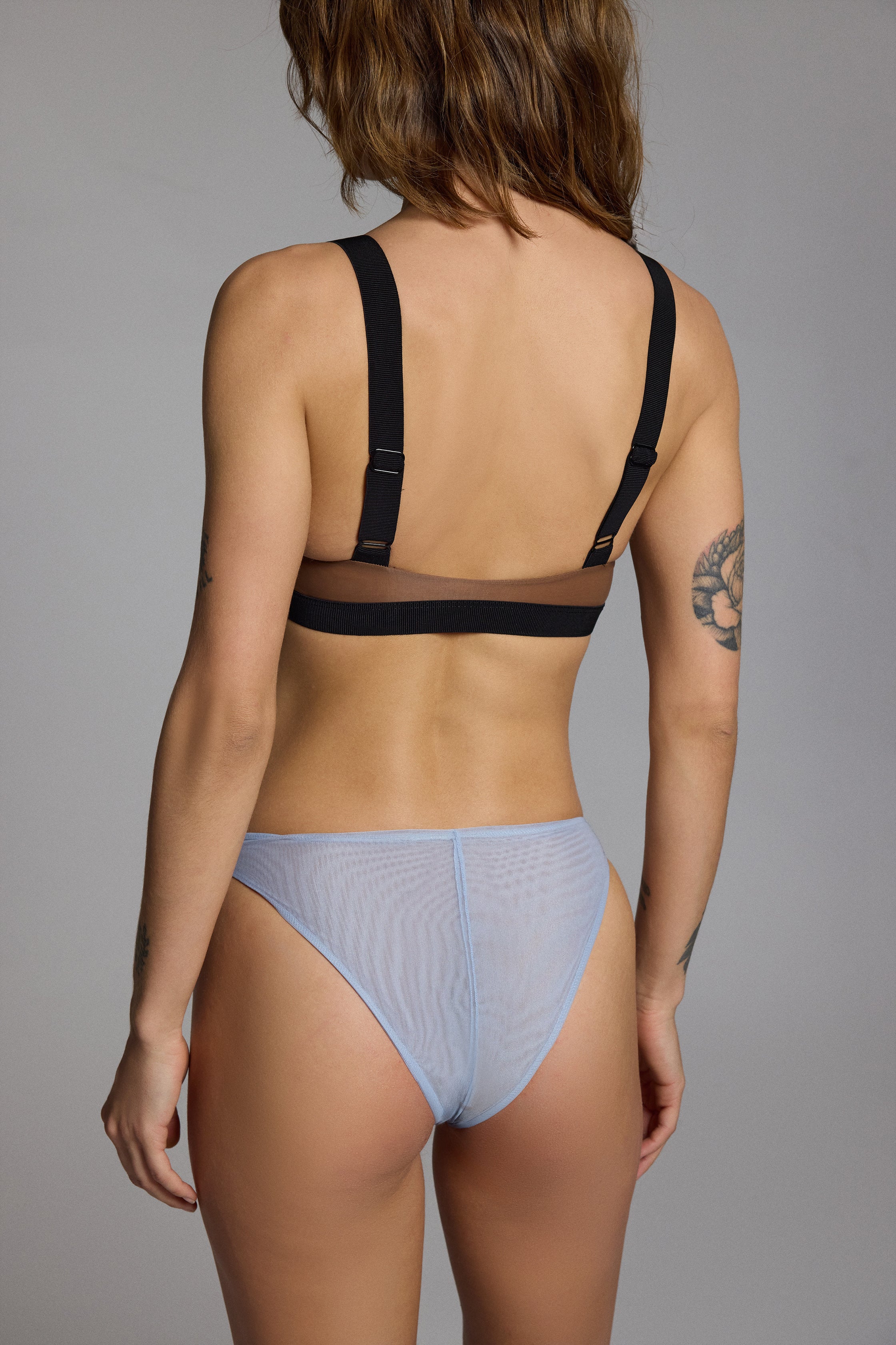 GLITZ BRALETTE - TAUPE