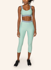 Zinal Sports Bralette Crop Top River