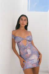 Nina Slip Off Shoulder Mini Dress