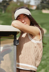 Anne Sweater Vest - Beige