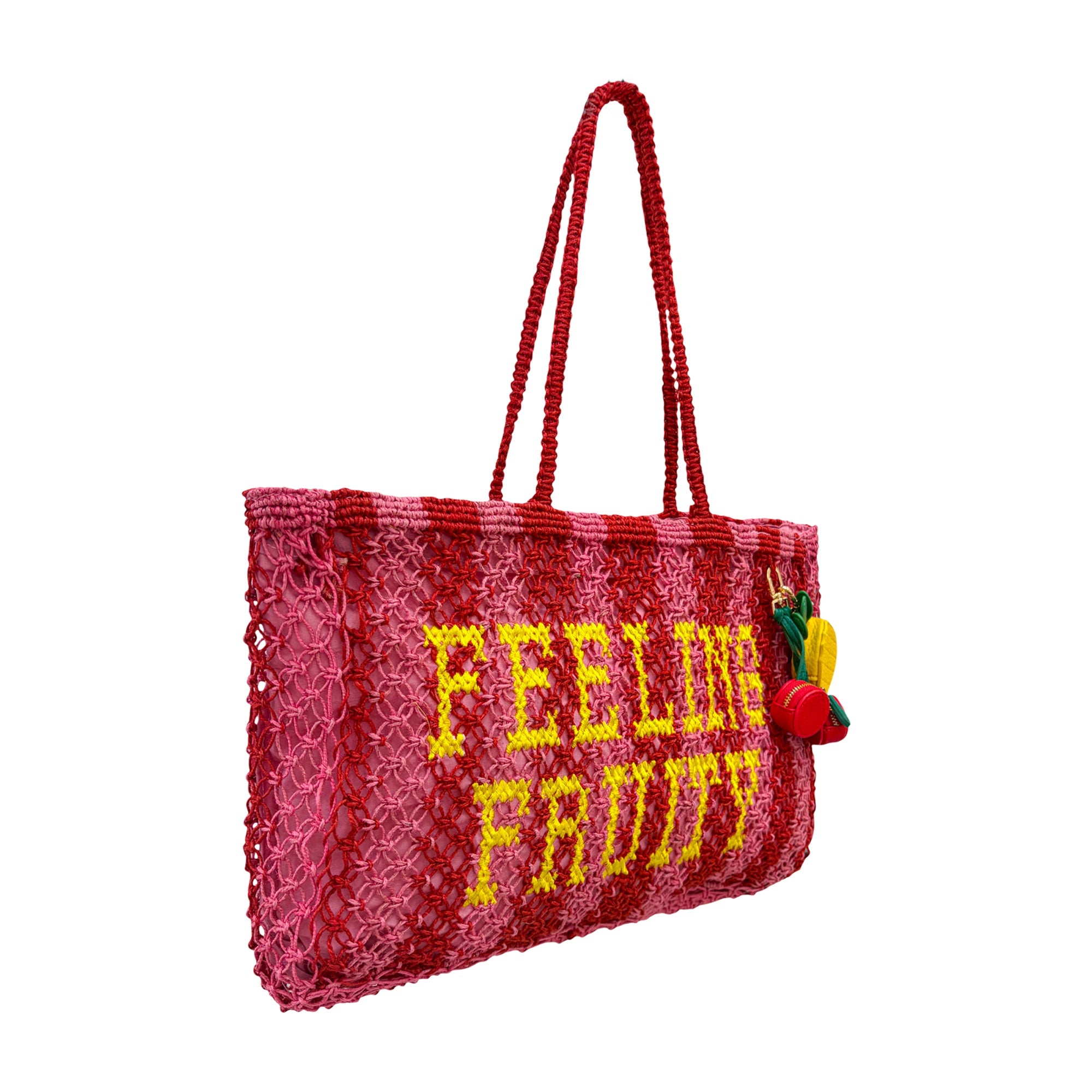 Feeling Fruity Jute Bag & Charms