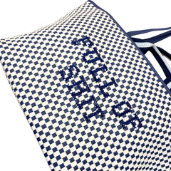 Navy Full of Shit Handbag