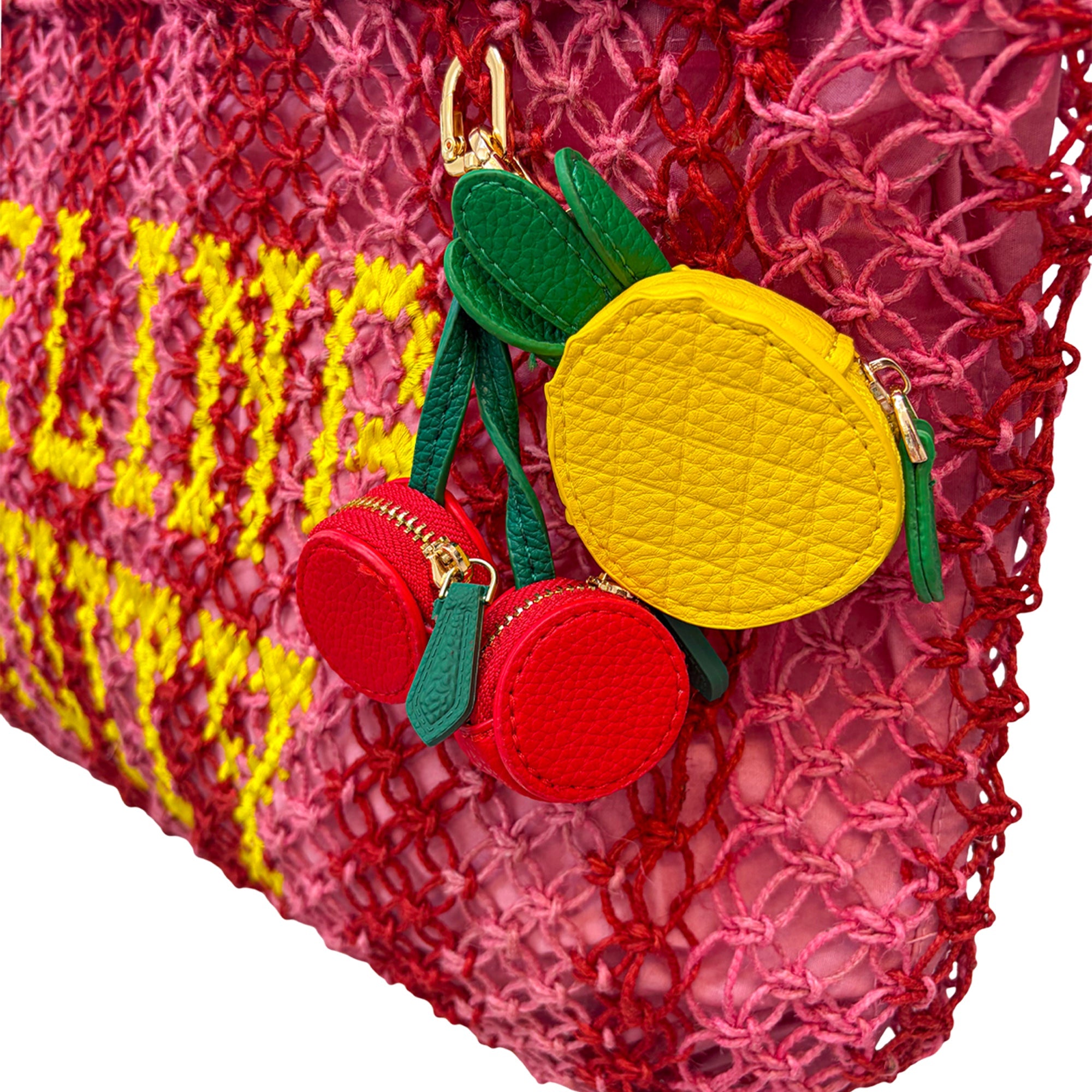 Feeling Fruity Jute Bag & Charms
