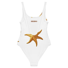 Classic One Piece Swimsuit - Golden Stars