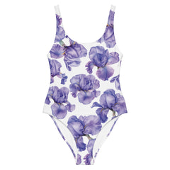 One Piece Floral Swimsuit Oh Iris
