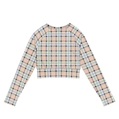 London Sul Mare - Long Sleeve Crop Top