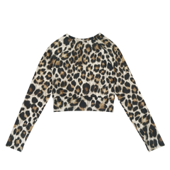 L’Essence Du Léopard - Long Sleeve Crop Top
