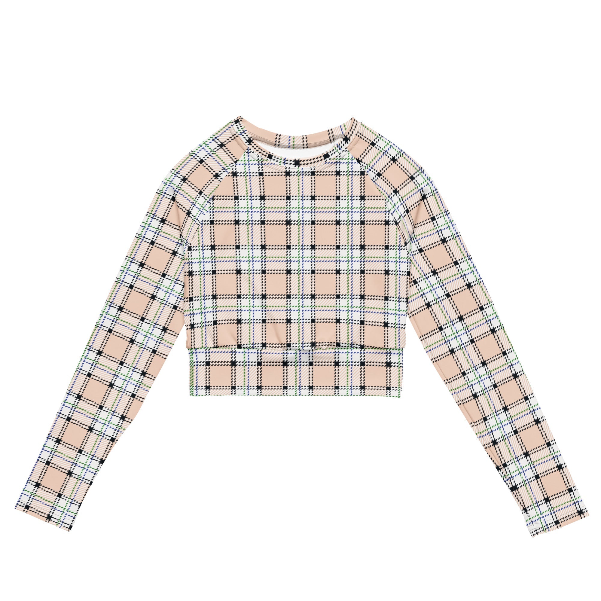 London Sul Mare - Long Sleeve Crop Top