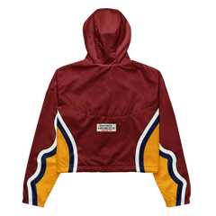 Spain Football Edition Women's Cropped Windbreaker