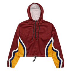 Spain Football Edition Women's Cropped Windbreaker