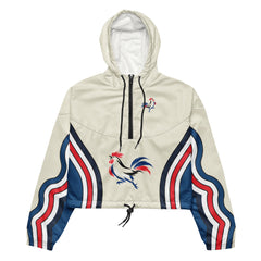 France Football Edition Women's Cropped Windbreaker