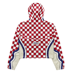 Croatia Football Edition Cropped Windbreaker