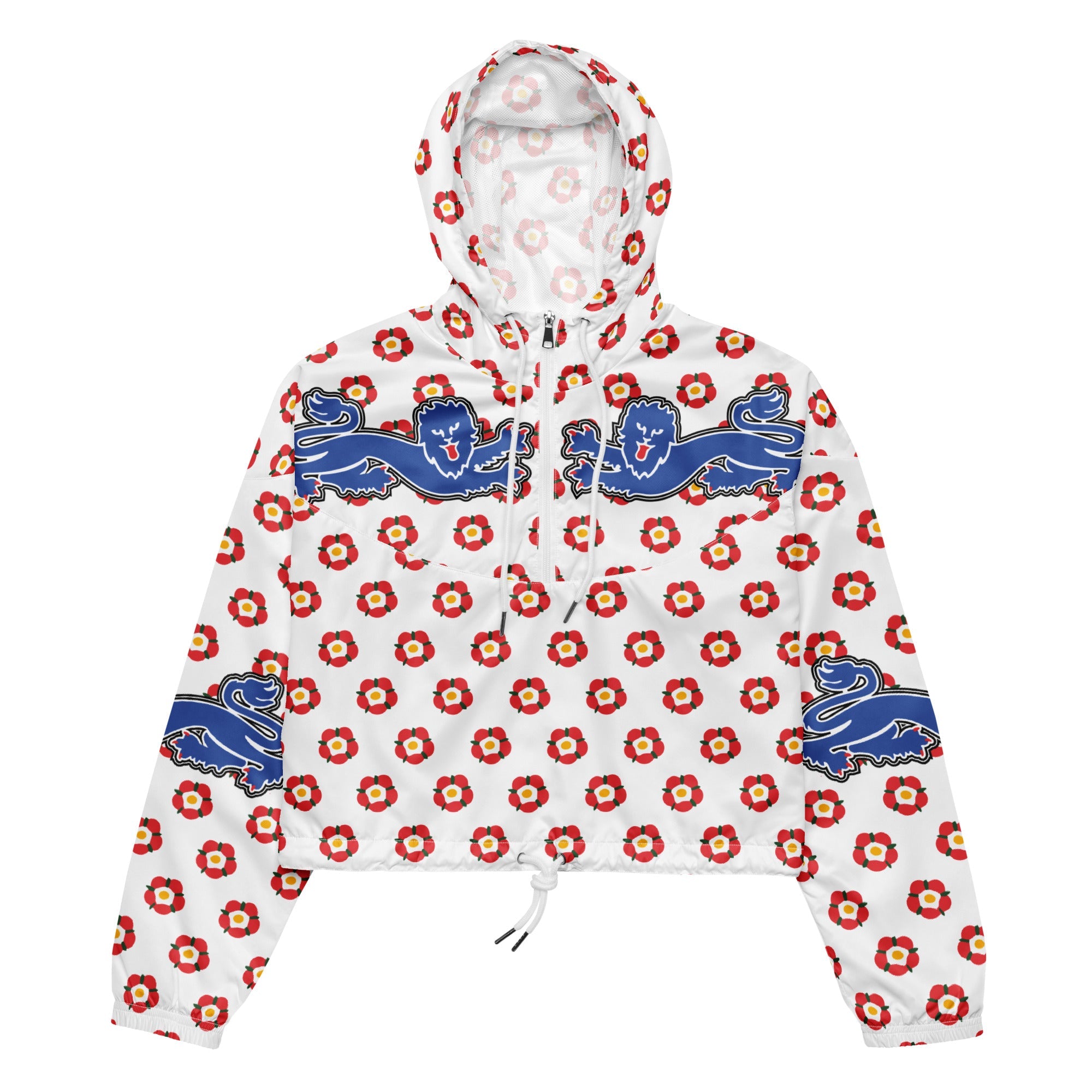 England Football Edition Women's Cropped Windbreaker