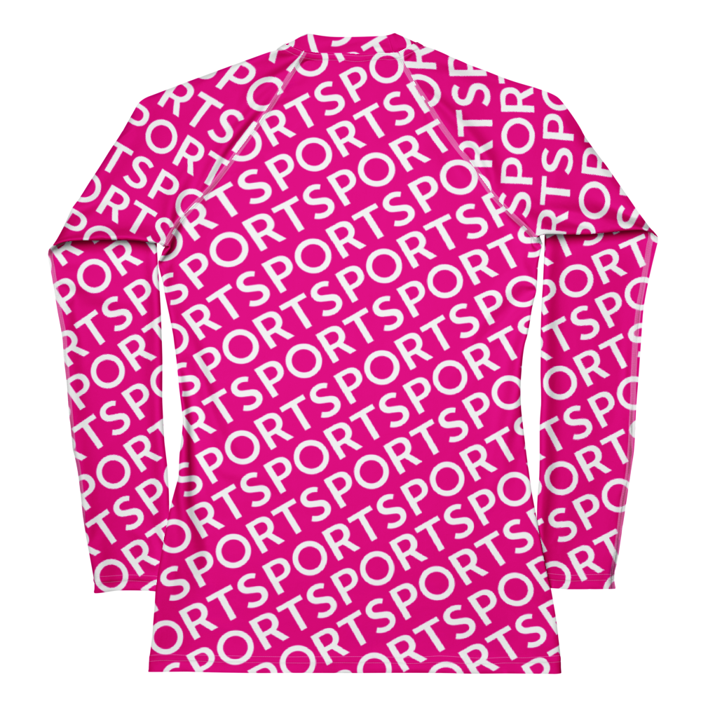Sporty Pink - Rash Guard
