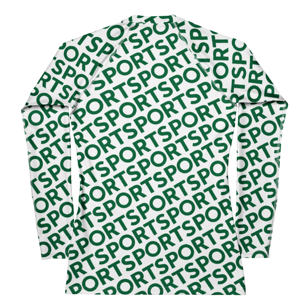 Sporty Olympic Green Reverse - Rash Guard