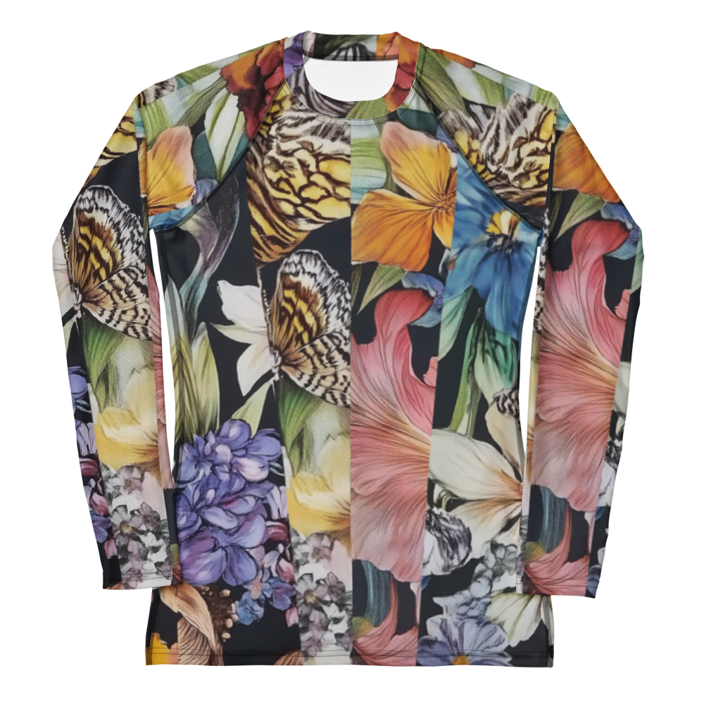 Fleur De Glitch - Rash Guard