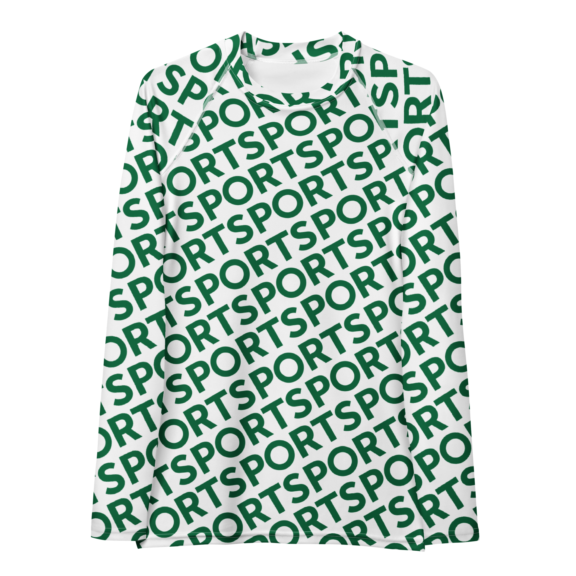 Sporty Olympic Green Reverse - Rash Guard