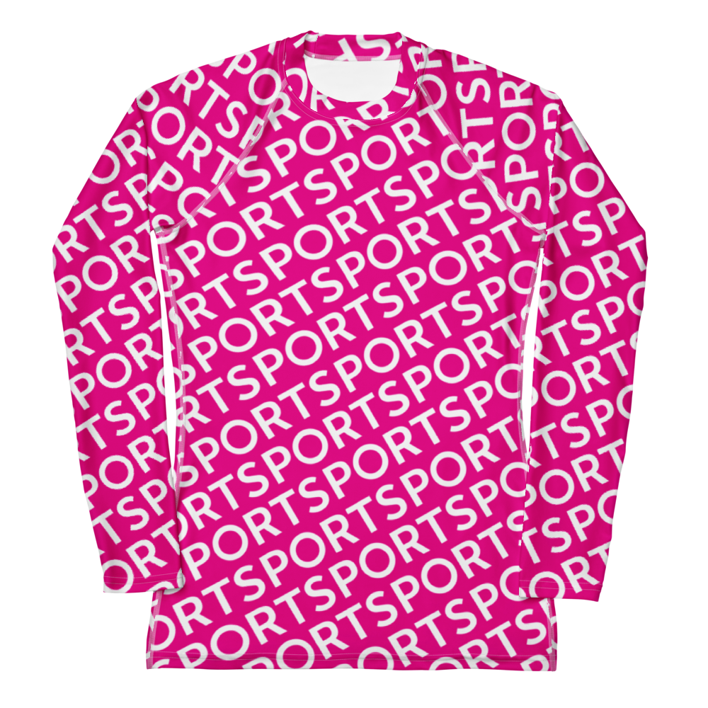 Sporty Pink - Rash Guard