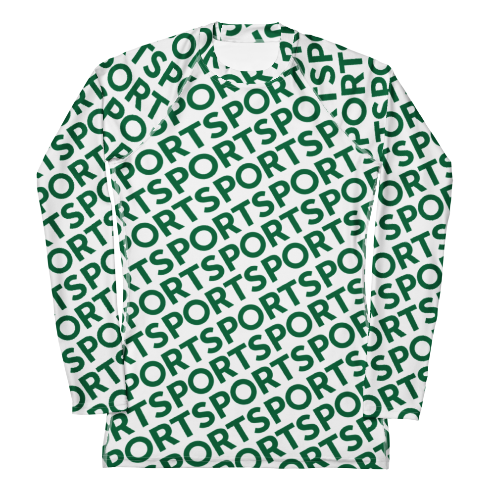 Sporty Olympic Green Reverse - Rash Guard
