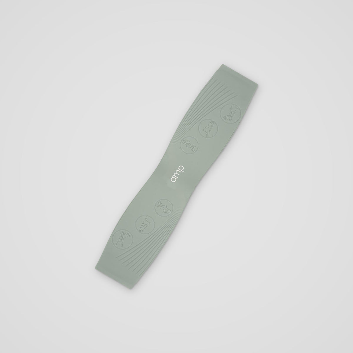 Silicone Resistance Bands Set of 5 Sage Green