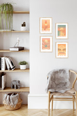 Serving Sunsets Art Print