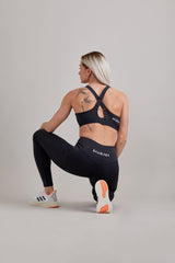 Primrose Sports Bra - Charcoal Grey