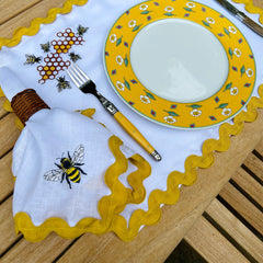 Bee Happy Cocktail Napkins | Set of 2