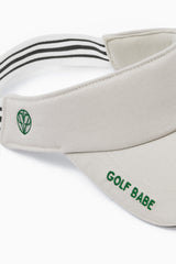Golf Babe Visor- Off-White