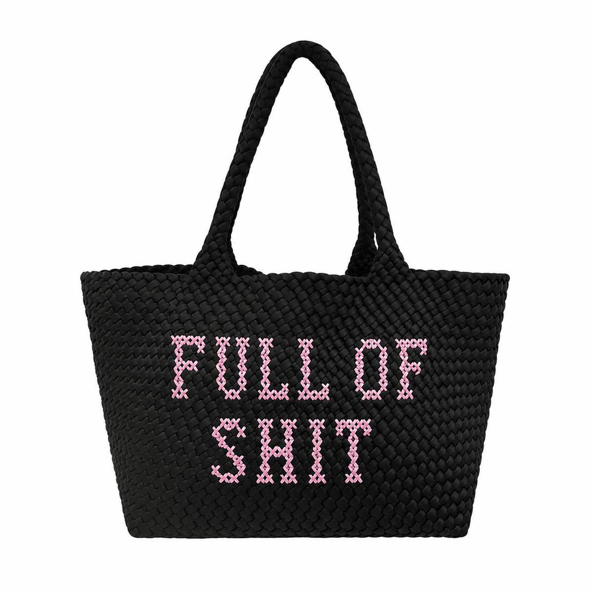 Black Full of Shit Handbag