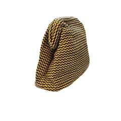 Midnight Straw Clutch